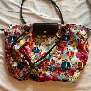 Longchamp Asian Lantern tote bag